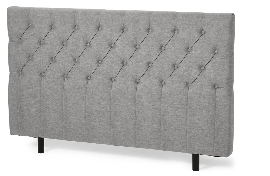 Särö pikerad - Sänggavel, B 160-210 cm - Grå