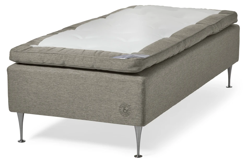 Särö Comfort - Ramsäng, enkelsäng med bäddmadrass Särö Comfort - Brun