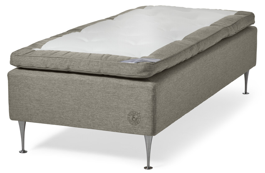 Särö Comfort - Ramsäng, enkelsäng med bäddmadrass Särö Comfort - Brun