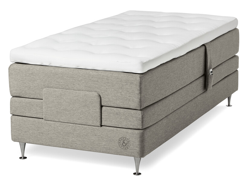 Särö Comfort - Ställbar säng, enkelsäng med bäddmadrass Särö Comfort - Beige