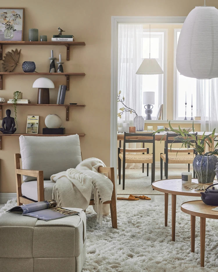 Axel - Vägghyllplan, 120x20x1,8 cm - inspiration