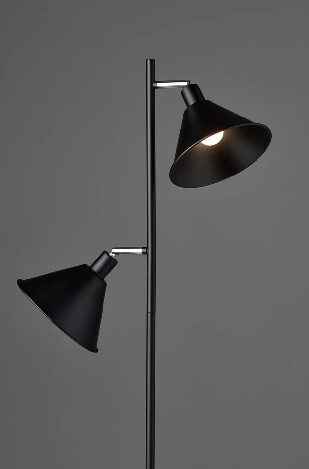 Lowe - Golvlampa, H148,5 cm - Svart