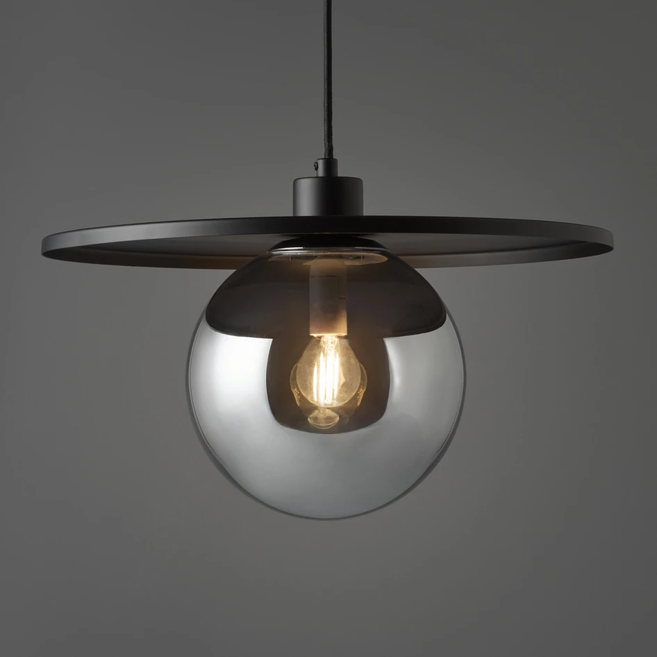 Kira - Taklampa, H25 Ø40 cm - Svart