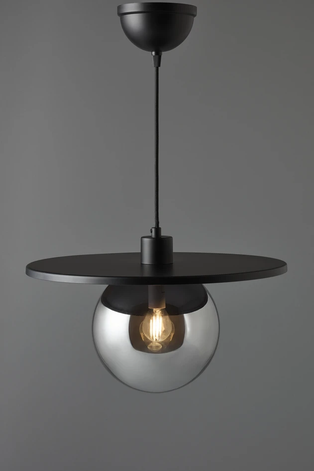 Kira - Taklampa, H25 Ø40 cm - Svart