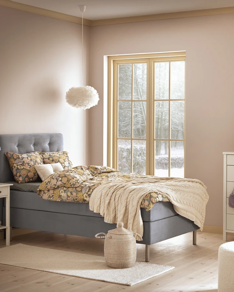 Milano - Kontinentalsäng, enkelsäng med bäddmadrass - inspiration