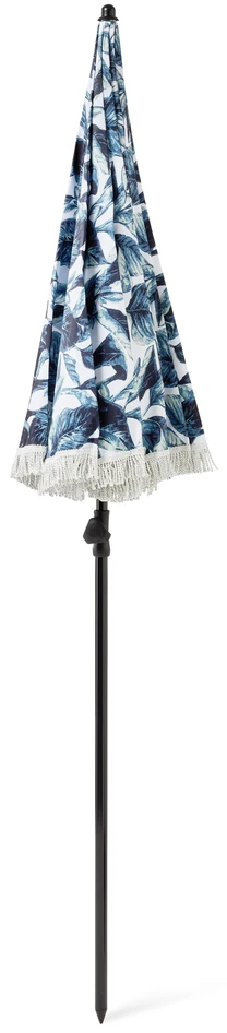 Blue Palm - Parasoll,  Ø 180 cm - Blå