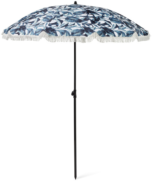Blue Palm - Parasoll, Ø 180 cm - Blå