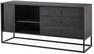 City - Skänk, B 160 cm - Svart