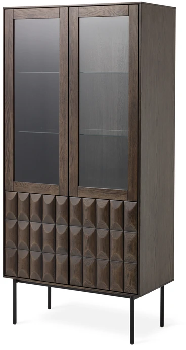 Brick, Vitrinskåp, 185x90x44 cm