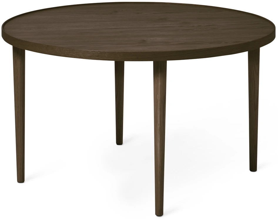 Tuva - Soffbord, Ø 80, H 46 cm - Brun