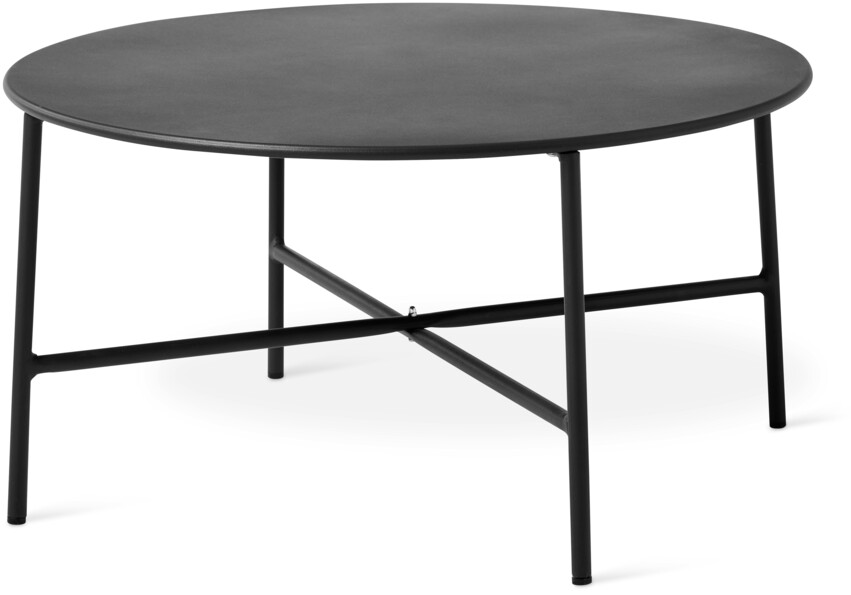 Tofta - Utesoffbord, Ø 70 cm - Grå