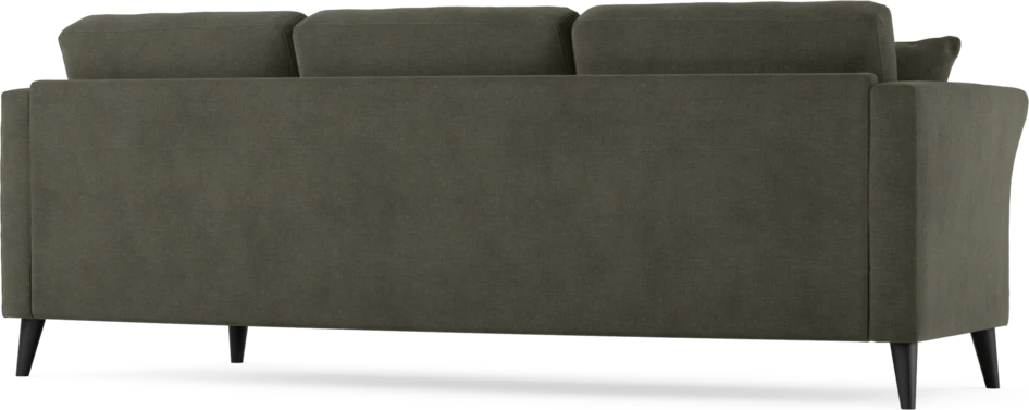 Eden - 3-sits soffa svängd - Grå