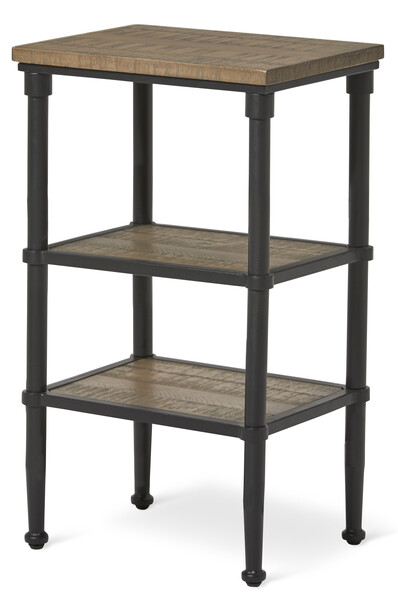 Gamleby - Sidobord, B 40, H 70 cm - Brun