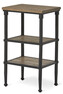 Gamleby - Sidobord, B 40, H 70 cm - Brun