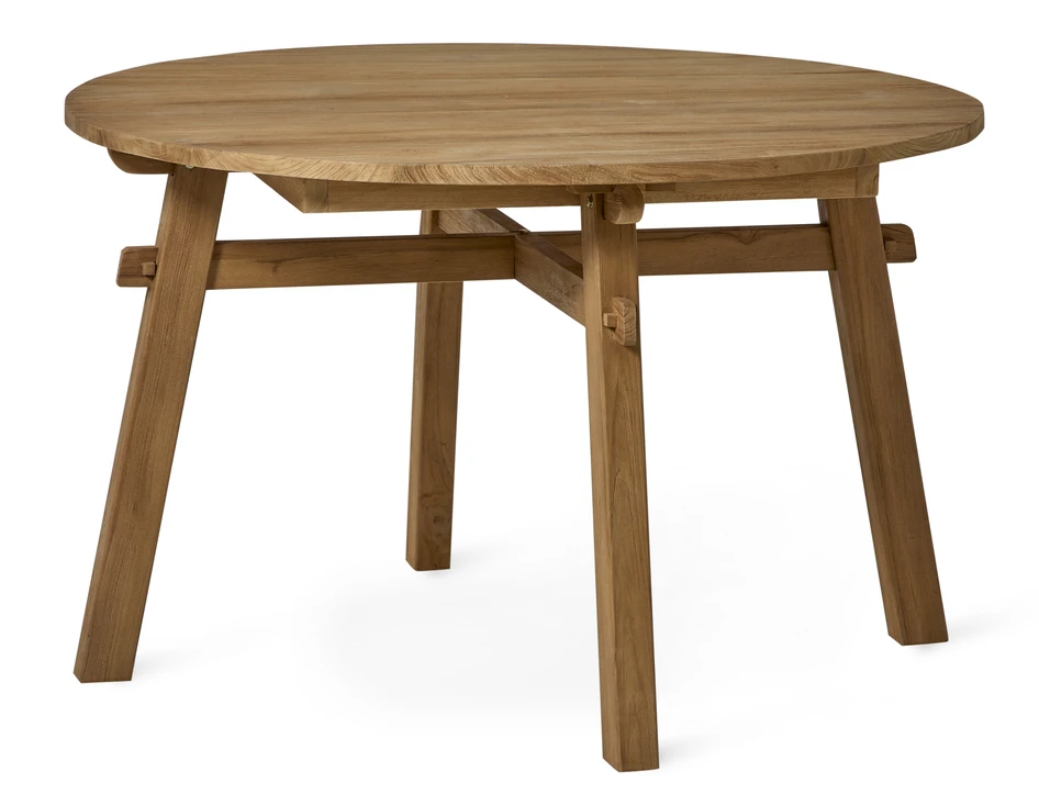 Java - Matbord, Ø 120 cm - Brun