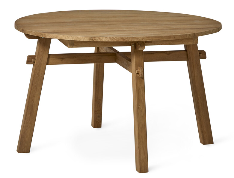 Java - Matbord, Ø 120 cm - Brun