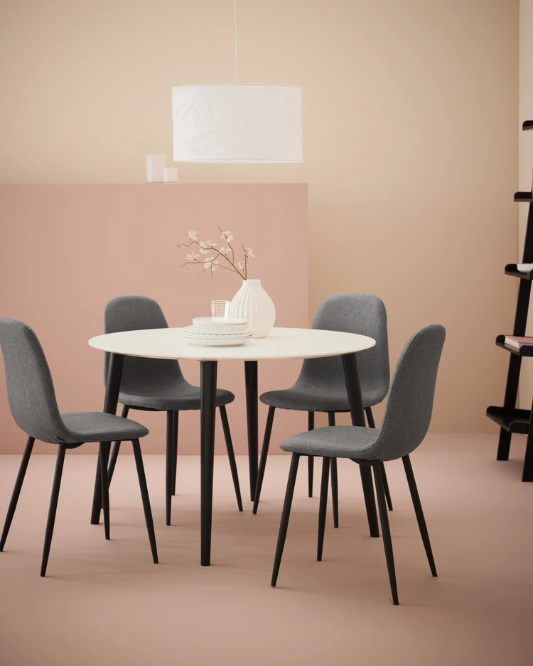 Plaine - Matgrupp med 4 stolar Tracy - inspiration