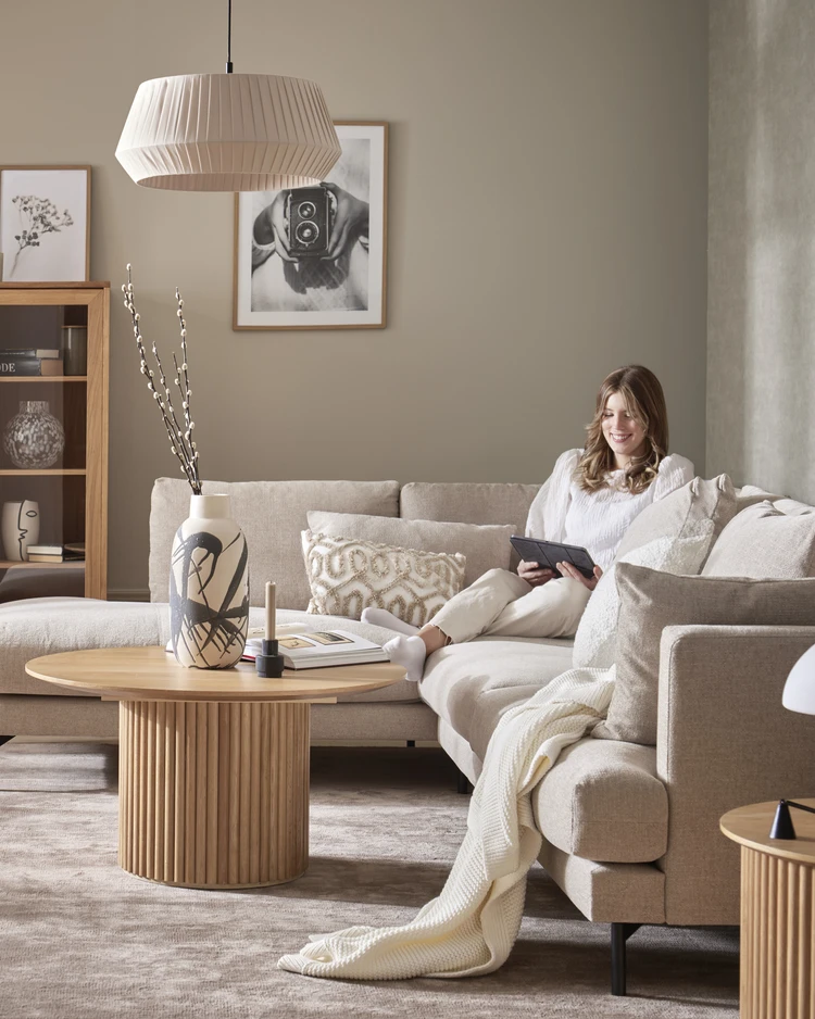 Harper - 3-sits soffa med divan höger - inspiration