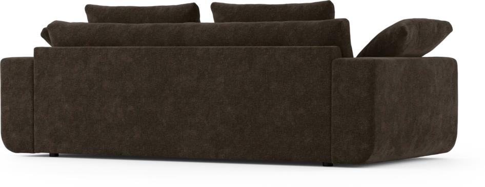 Amie - 3-sits soffa - Brun