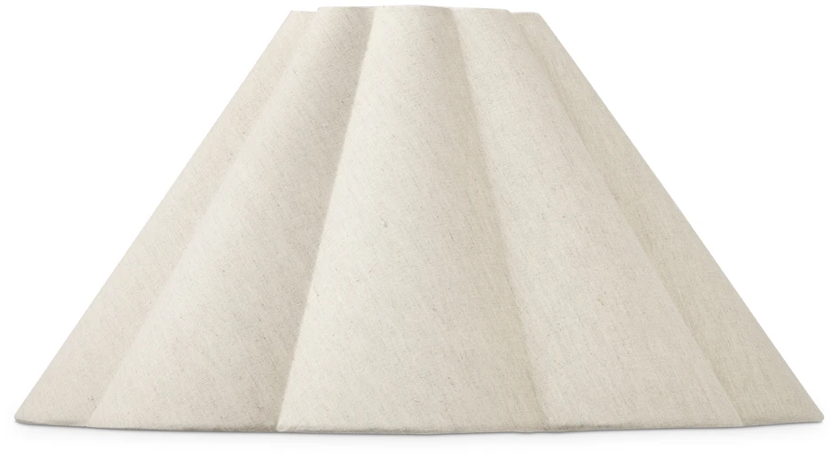 Gaby - Taklampskärm, H28 Ø55 cm - Beige