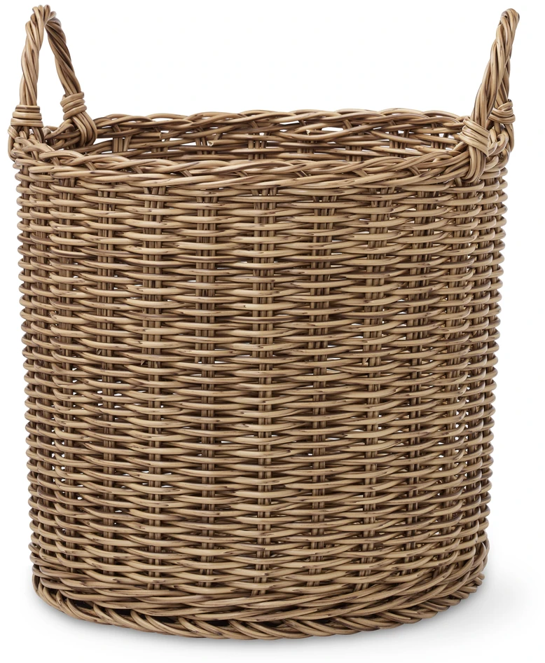 Tora - Förvaringskorg, H 44 Ø 38 cm - Beige