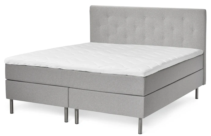 Milano, Kontinentalsäng, dubbelsäng med bäddmadrass Lux och sänggavel