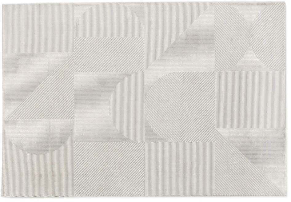 Cubic - Wiltonmatta, 200x300 cm - Vit