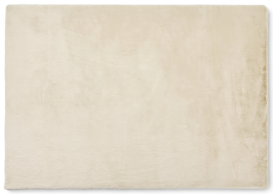 Minou - Konstpälsmatta, 160x230 cm - Beige