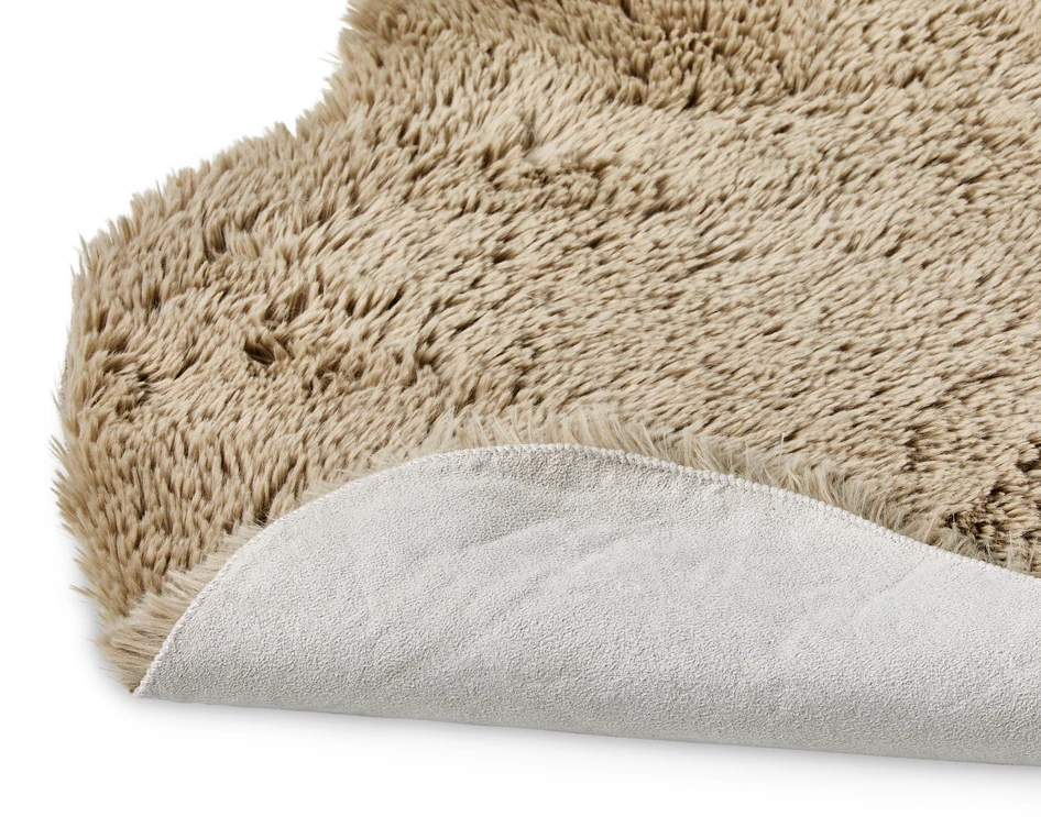 Zermatt - Konstfäll, B60 L90 cm - Beige