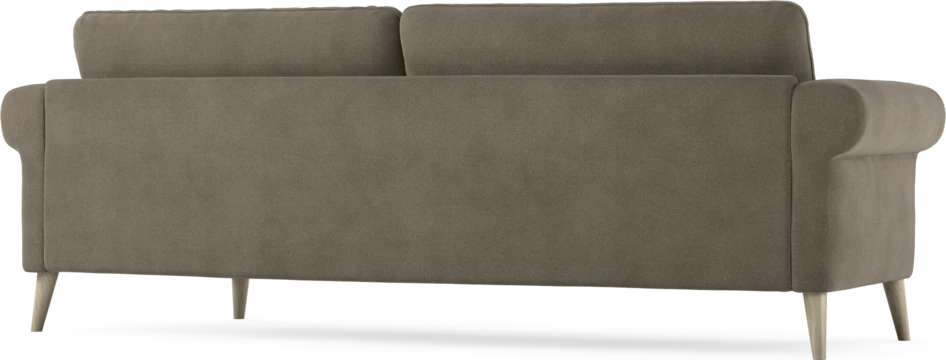 Bridge - 3-sits soffa svängd - Beige