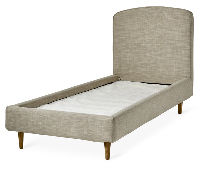 Soul sängram, enkelsäng  - Sängram, enkelsäng, bäddmått 120-140 cm - Beige