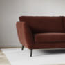 Madison - 3-sits soffa med divan vänster - Orange