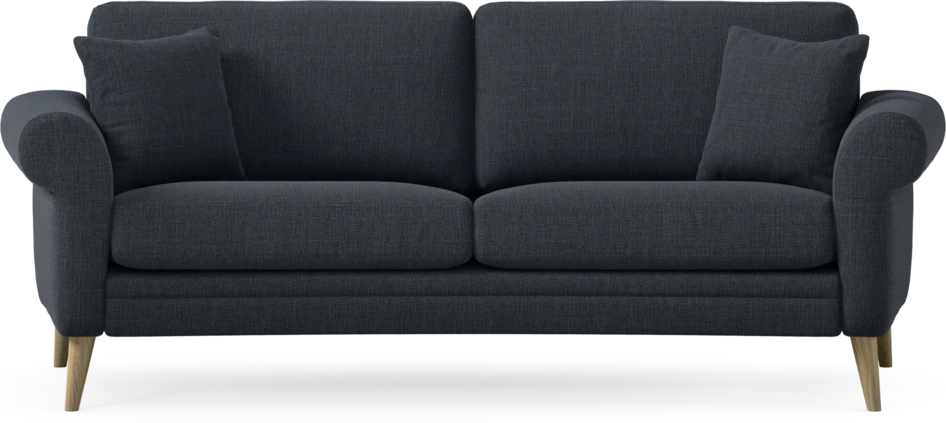 Eden - 2,5-sits soffa svängd - Blå