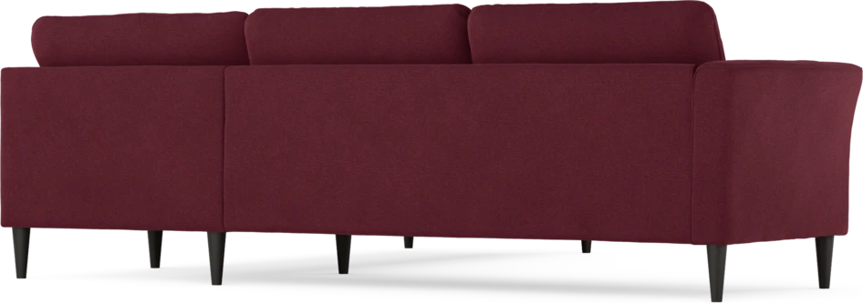 Bridge - Hörnsoffa, 2+2-sits - Röd