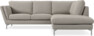 Madison - 2-sits soffa med divan höger - Beige