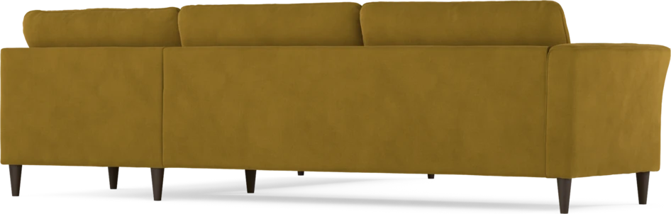 Bridge - Hörnsoffa, 3+2-sits - Gul