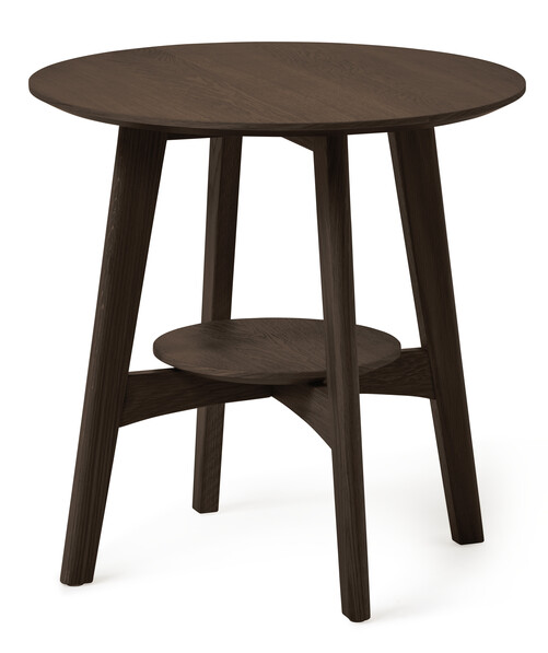 Flora - Soffbord, H 55 Ø 55 cm - Brun
