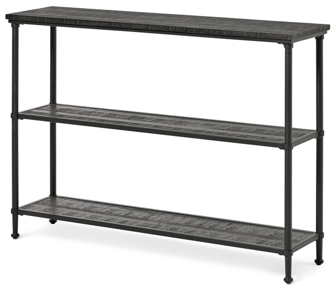 Gotham - Avlastningsbord, L 120 cm - Svart