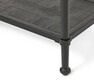 Gotham - Avlastningsbord, L 120 cm - Svart