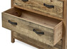 Woodenforge - Byrå med 3 lådor, 84x44x81 cm - Brun