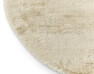 Minou - Konstpälsmatta, Ø120 cm - Beige