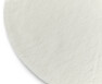 Minou - Konstpälsmatta, Ø120 cm - Vit