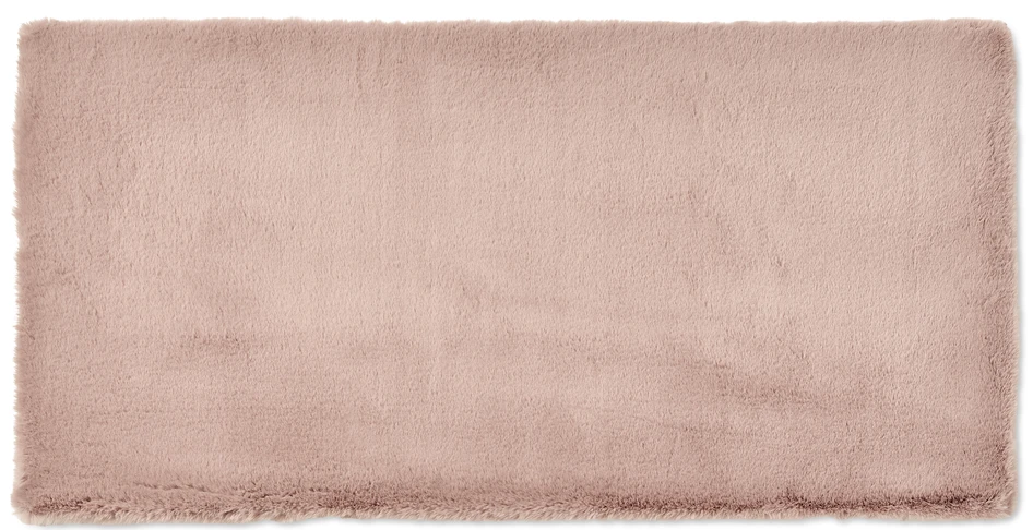 Minou - Konstpälsmatta, 60x120 cm - Rosa