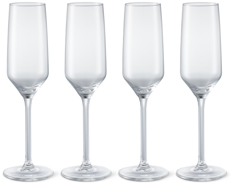 Tavira - Champagneglas, 4-pack, 21 cl - Vit