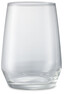 Tavira - Glas, H 12 Ø 8,5 cm, 45 cl, 4-pack - Vit