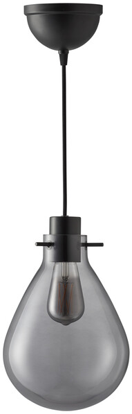 Minoo - Taklampa, H30 Ø20 cm - Svart