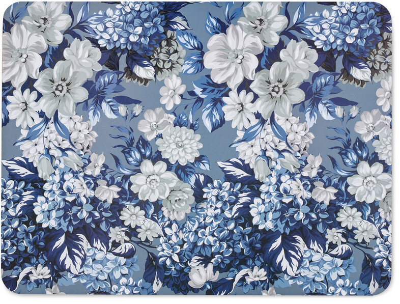 Camille - Tablett i mdf/kork, 30x40 cm, 2-pack - Flerfärgad