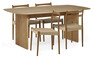 Cord - Matgrupp med 4 stolar Cord - Beige