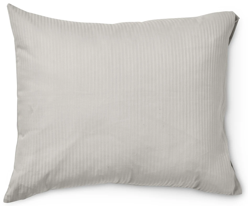 Hampton - Örngott i bomullssatin, 50x60 cm - Beige