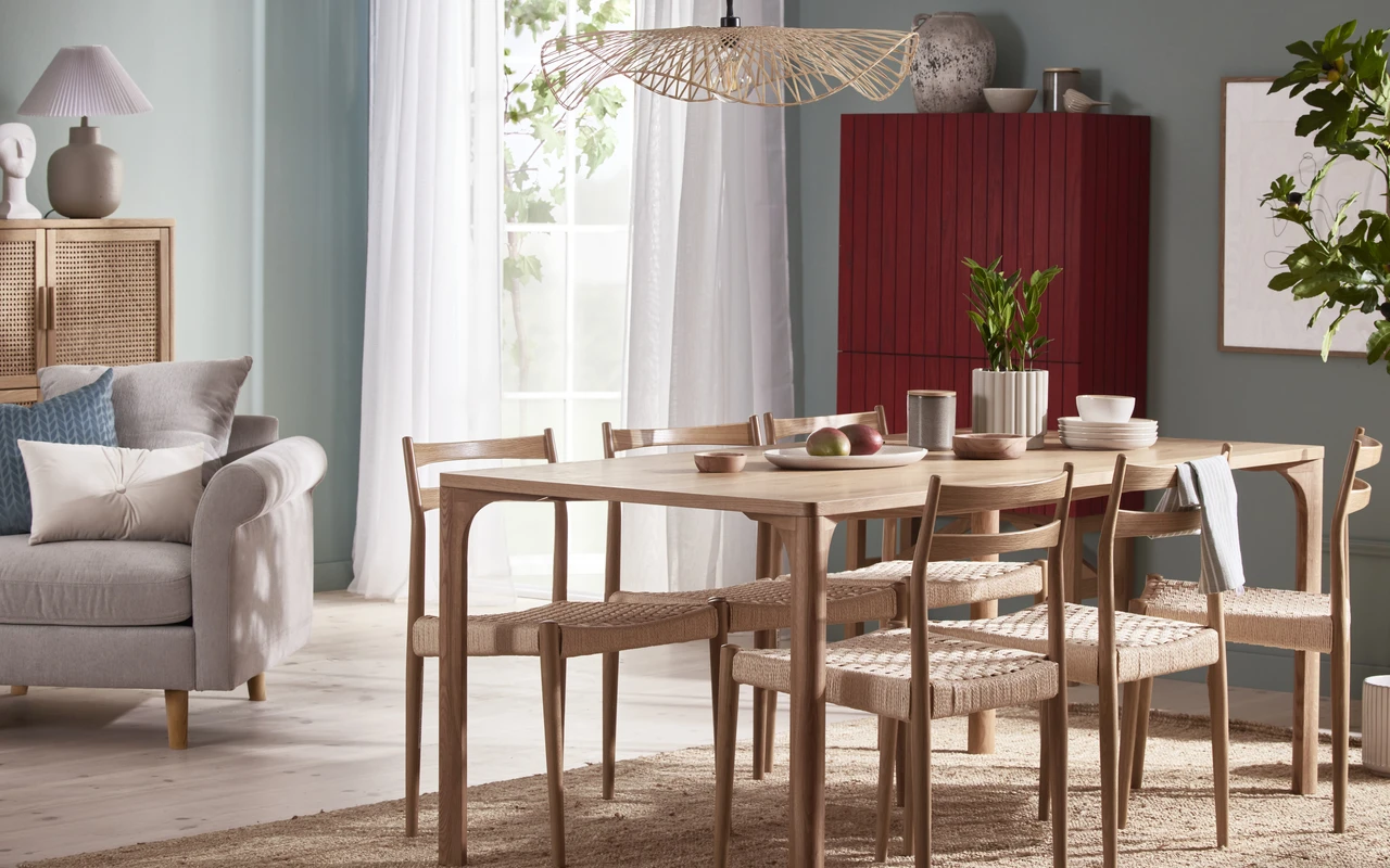 Sunnan - Gardin, 1-pack, 290x250 cm, Extra bred - inspiration